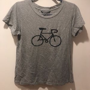 French Connection bicycle 🚲 T-shirt Small